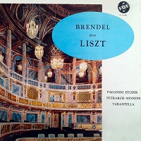 Vox : Brendel - Liszt Etudes, Annees De Pelerinage