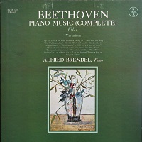 Vox : Brendel - Beethoven Volume 01