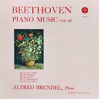 �Vox : Brendel - Beethoven Works Volume 03