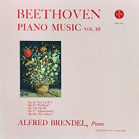 Vox : Brendel - Beethoven Works Volume 03