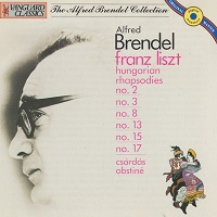 Vanguard Classics : Brendel - Liszt Hungarian Rhapsodies