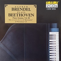 Vox : Brendel - Beethoven Sonatas Volume 03