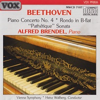 �Vox : Brendel - Beethoven Concerto No. 4, Rondo, Sonata No. 8
