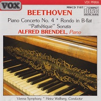 Vox : Brendel - Beethoven Concerto No. 4, Rondo, Sonata No. 8