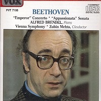 Vox : Brendel - Beethoven Concerto No. 5, Sonata No. 23