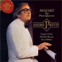 BMG Victor Red Seal : Previn - Mozart Quartets