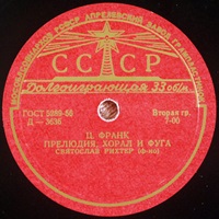 Aprelevka Plant : Franck Prelude Choral et Fugue, Les Djinns