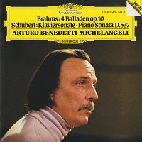 Deutsche Grammophon : Michelangeli - Brahms, Schubert