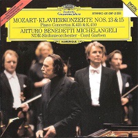 Deutsche Grammophon : Michelangeli - Mozart Concertos 13 & 15