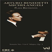 �VAI : Michelangeli - Beethoven Sonata No. 3