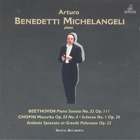 Ermitage : Michelangeli - Beethoven, Chopin