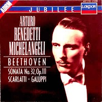 London : Michelangeli - Beethoven, Scarlatti, Galuppi