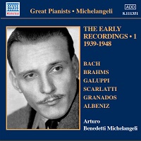 �Naxos Great Pianists : Michelangeli - Volume 01