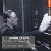 Altara : Michelangeli - Mozart, Rachmaninov, Chopin