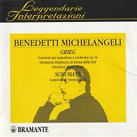 Bramante : Michelangeli - Grieg, Schumann