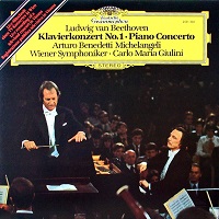 Deutsche Grammophon : Michelangeli - Beethoven Concerto No. 1