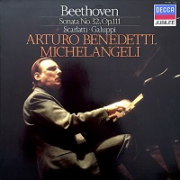 Decca : Michelangeli - Beethoven, Scarlatti, Galuppi