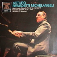 Decca : Michelangeli - Beethoven, Scarlatti, Galuppi