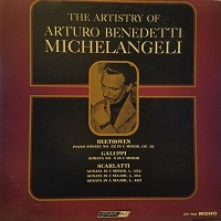�London : Michelangeli - Beethoven, Scarlatti, Galuppi