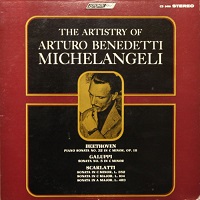 London : Michelangeli - Beethoven, Scarlatti, Galuppi