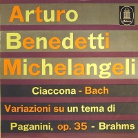 Odeon : Michelangeli - Brahms, Busoni