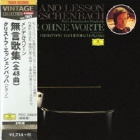 �Tower Vintage Classics : Eschenbach - Mendelssohn Songs without Words