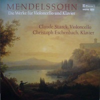 �Claves : Eschenbach - Mendelssohn Cello Works