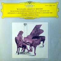 Deutsche Grammophon : Eschenbach - Mozart Sonatas