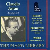 �Enterprise Piano Library : Arrau - Beethoven, Mozart, Weber