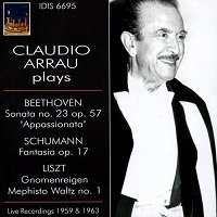 �Istituto Discografico Italiano : Arrau - Liszt, Schumann, Beethoven
