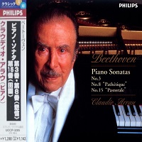 Philips UCCP Series : Arrau - Beethoven Sonatas 3, 8 & 15