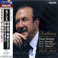 �Philips UCCP Series : Arrau - Beethoven Sonatas 14, 17 & 21