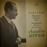 Angel : Arrau - Schubert Impromptus, Wanderer Fantasie