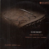 �Columbia : Arrau - Schubert Pieces, Wanderer Fantasie