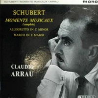 �Columbia : Arrau - Schubert Moment Musicaux