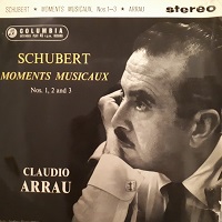 Columbia : Arrau - Schubert Moment Musicaux