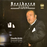 �Eterna : Arrau - Beethoven Concerto No. 1, Sonata No. 8