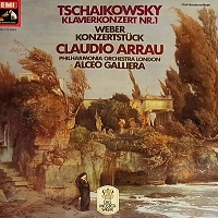 HMV : Arrau - Tchaikovsky, Weber