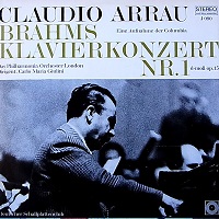 Deutscher Schallplattenclub : Arrau - Brahms Concerto No. 1