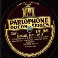 Parlophone : Arrau - Schumann Carnaval