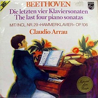 Philips : Arrau - Beethoven Sonata No. 29