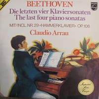 Philips : Arrau - Beethoven Sonatas 29 - 32