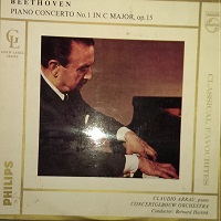 Philips : Arrau - Beethoven Concerto No. 1