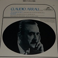 �Seraphim : Arrau - Tchaikovsky, Weber