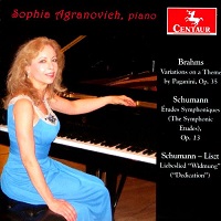 �Centaur : Agranovich - Brahms, Schumann