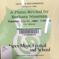 Archive Recordings : Nissman - Prokofiev Recital