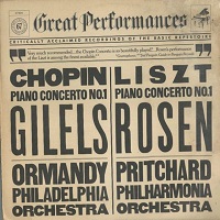 CBS Great Performances : Gilels, Rosen - Liszt, Chopin