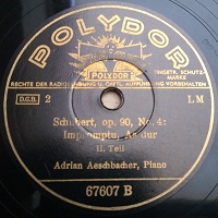 Polydor : Aeschbacher - Schubert Impromptu