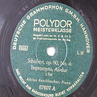 Polydor : Aeschbacher - Schubert Impromptu