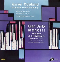 Analog Productions : Wild - Copland, Menotti